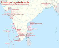 Lãnh thổ tây ban nha có một vị trí chịu nhiều tác động từ bên ngoài từ thời tiền sử và buổi ban đầu của đất nước. Datei Map Of Portuguese India Png Wikipedia
