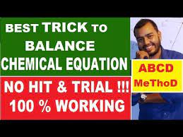 Balance Chemical Equation