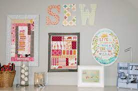 Sewing Room Wall Decor Patchwork Posse
