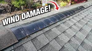 how to fix roofing ridge caps damaged