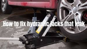 how to repair a floor jack that won t