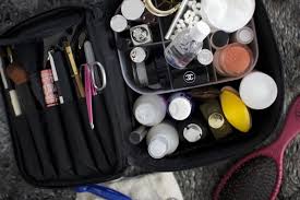 my travel makeup bag the anna edit
