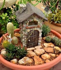 Miniature Succulent Fairy Garden