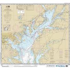 Maptech Noaa Recreational Waterproof Chart Chesapeake Bay Sandy Point To Susquehanna River 12273