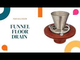 funnel floor drain for ahu room you