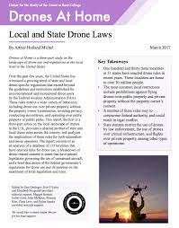 local and state drone laws