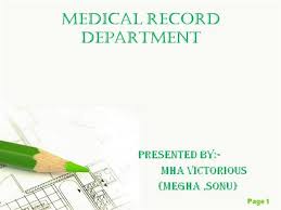 Medical Record Department Authorstream