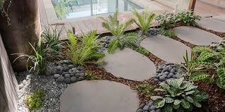 Timeless Walkway With Stepping Stones