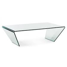 angled glass coffee table modern