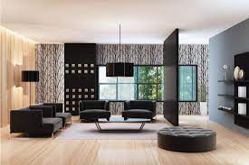 what color rug goes with black furniture