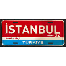 Türkiye 81 i̇l plaka kodları, hangi i̇lin plakası kaç? Istanbul Bogazici Amerikan Plaka