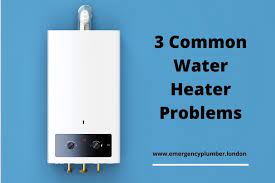 3 common water heater problems that