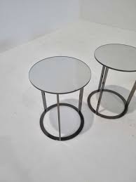 2 X Maxalto Elios Tables Mirror By
