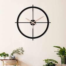 Minimalist Clock Oversized Wall Clock