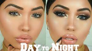 easy day to night makeup tutorial with
