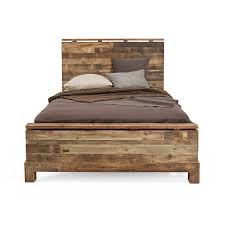 Barnwood beds made from reclaimed wood. Verge Reclaimed Wood Bed Barn Bedroom Furniture Ideas Frame Modern Beds Queen Rustic Platform Pallet Apppie Org