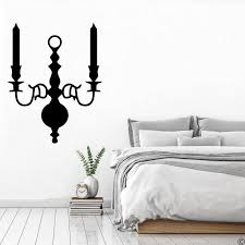 Candlestick Wall Decal Chandelier Wall