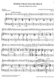 Somewhere for 2 part choir soprano and tenor. Three Solos From Swan Lake From Pyotr Ilyich Tchaikovsky Buy Now In The Stretta Sheet Music Shop