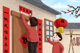 Chinese new year couplets illustration image_picture free download  401672325_lovepik.com