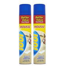 pack of 2 1001 carpet cleaning mousse