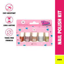 popxo makeup vibin mini nail kit