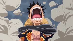 first time luffy uses gear four hd