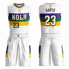 Shop new orleans pelicans jerseys in official swingman and pelicans city edition styles at fansedge. Swingman Youth Anthony Davis White Jersey 23 Basketball New Orleans Pelicans Suit City Edition