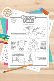 cool facts about europe coloring pages