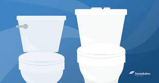 Image at left adapted from sloan flushmate literature. Home Energy Savings High Efficiency Toilets Vs Regular Toilets