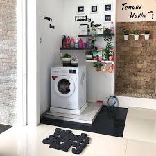 Tipe mesin cuci dan pengering berbeda berdasarkan kebutuhan dari tiap pengguna. 10 Gambar Ruang Cuci Di Ruangan Sempit Yang Memikat Mata