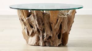 Indah dark wood coffee table. Driftwood Coffee Table With Round Glass Top Driftwood Coffee Table Coffee Table Glass Top Coffee Table