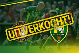 Feyenoord failed to impress again three days after the weak showing in europe. Uitvak Feyenoord Ado Den Haag Uitverkocht Ado Den Haag