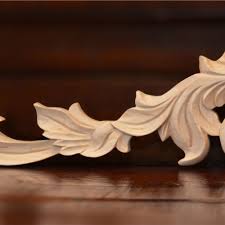 wood appliques and carved onlays for