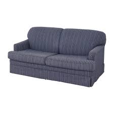 klaussner striped sleeper sofa