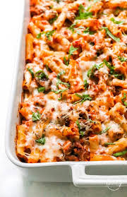 baked ziti with ricotta cheese and