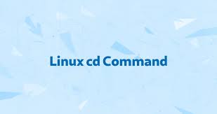 cd command in linux change directory