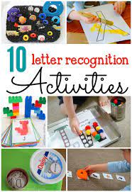 10 letter recognition activities the
