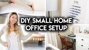 It's a functional and fab approach that file this under best small space office ideas. Diy Small Home Office Simple Workspace Ideas Youtube