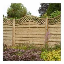 Accent your yard with sturdy wood fencing products, available in a variety of unique styles. Forest Garden Pressure Treated Decorative Europa Prague Fence Panel 1 8m X 1 8m In 2020 Garden Fence Panels Wooden Fence Panels Fence Panels
