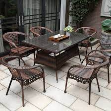 Outdoor Patio Furniture Rattan And
