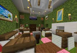 green room minecraft house interior
