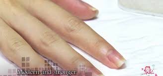 square shape with a nail file nails