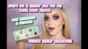 makeup just for fun flora story collab