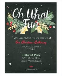 Holiday Party Invitation Template Combined With Party Invitation