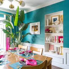 turquoise dining room pictures ideas