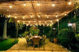 patio string light ideas to brighten up