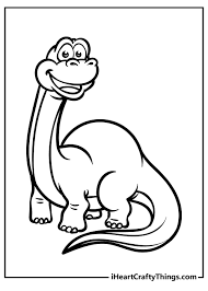 baby dinosaur coloring pages 100 free