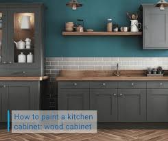 Tutorial Paint A Wooden Kitchen
