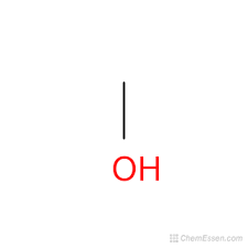 methanol structure ch4o over 100