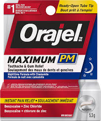 How to sleep with excruciating toothache. Maximum Pm Toothache Gum Relief Paste Orajel